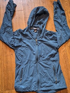 Outdoor Research Women's Blue Hooded Jacket